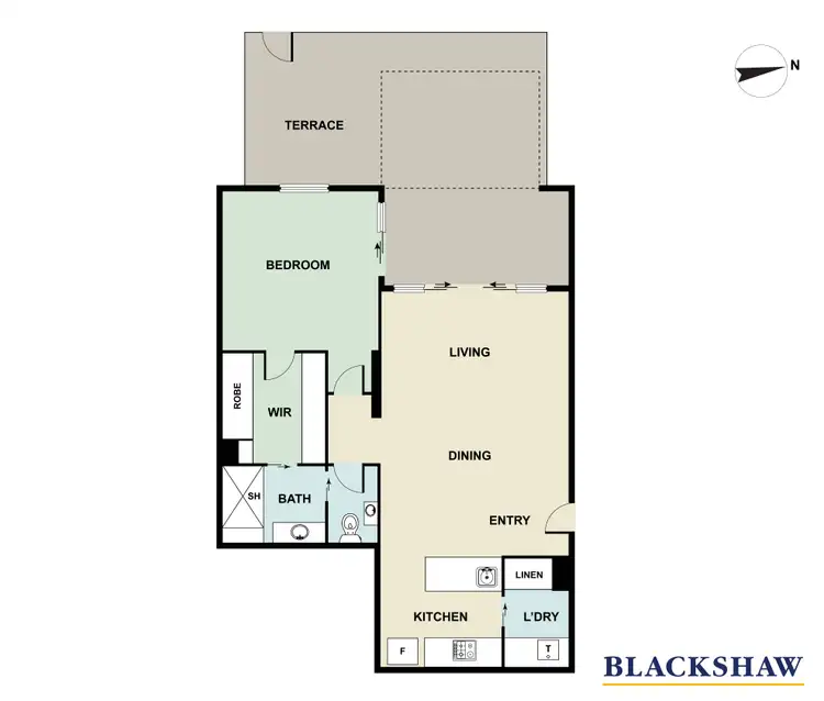 Floorplan of Homely apartment listing, 6/9 Lady Nelson Place, Red Hill ACT 2603