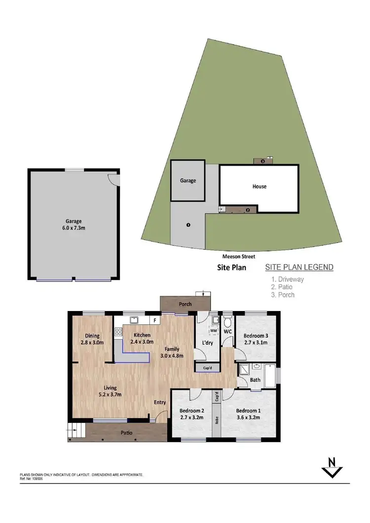 Floorplan of Homely house listing, 18 Meeson Street, Chisholm ACT 2905