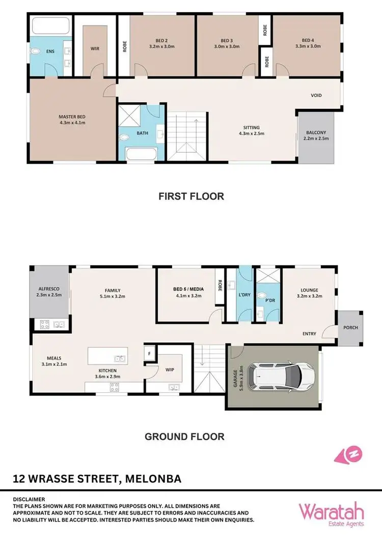 Floorplan of Homely house listing, 12 Wrasse Street, Marsden Park NSW 2765