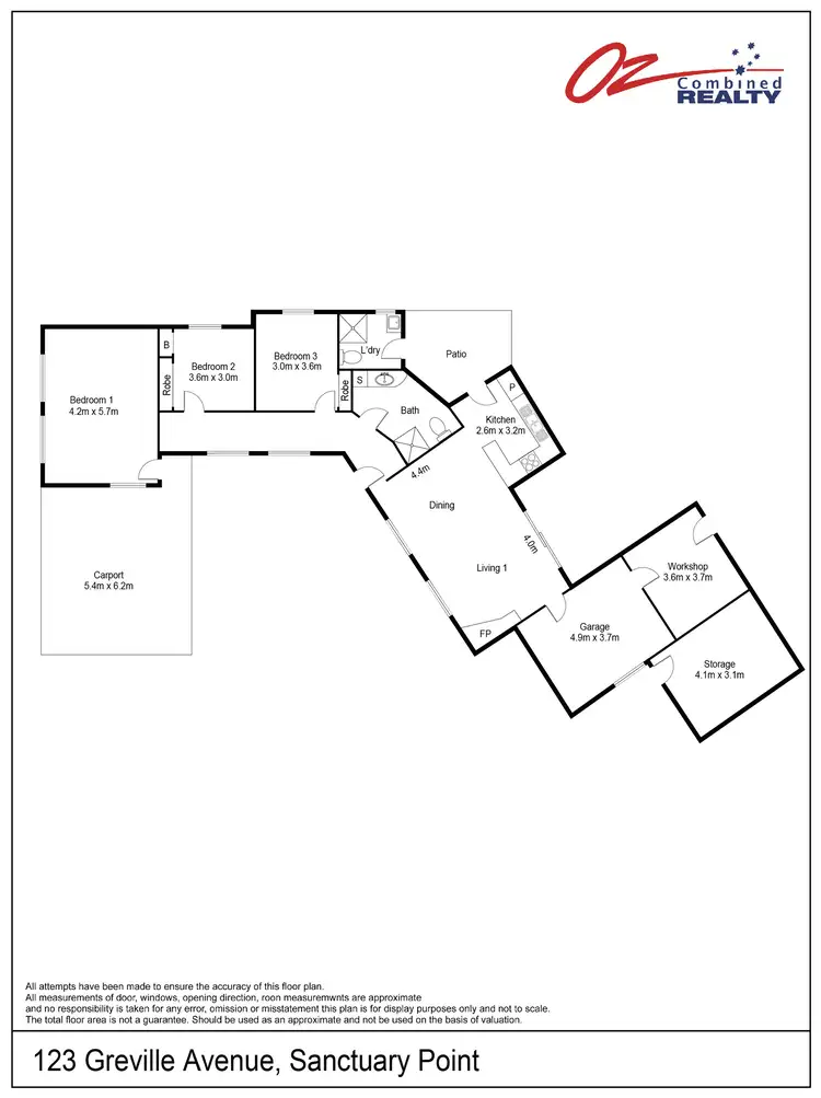 Floorplan of Homely house listing, 123 Greville Avenue, Sanctuary Point NSW 2540