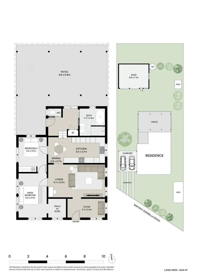 Floorplan of Homely house listing, 134 Mackay Eungella Road, Alexandra QLD 4740