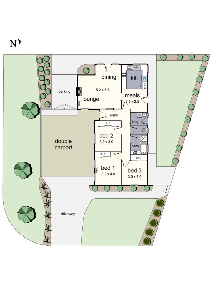 Floorplan of Homely house listing, 1 Cumberland Crescent, Chirnside Park VIC 3116