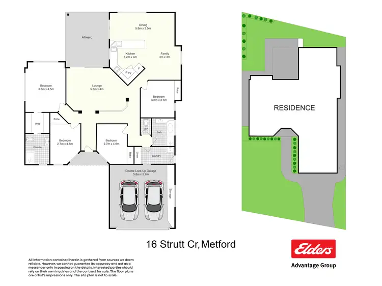 Floorplan of Homely house listing, 16 Strutt Crescent, Metford NSW 2323
