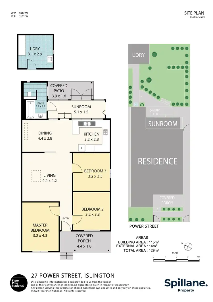 Floorplan of Homely house listing, 27 Power Street, Islington NSW 2296