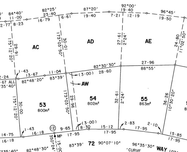 Floorplan of Homely land listing, 27 Freycinet Way, Penneshaw SA 5222