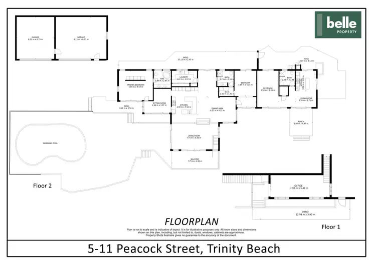 Floorplan of Homely house listing, 5-11 Peacock Street, Trinity Beach QLD 4879