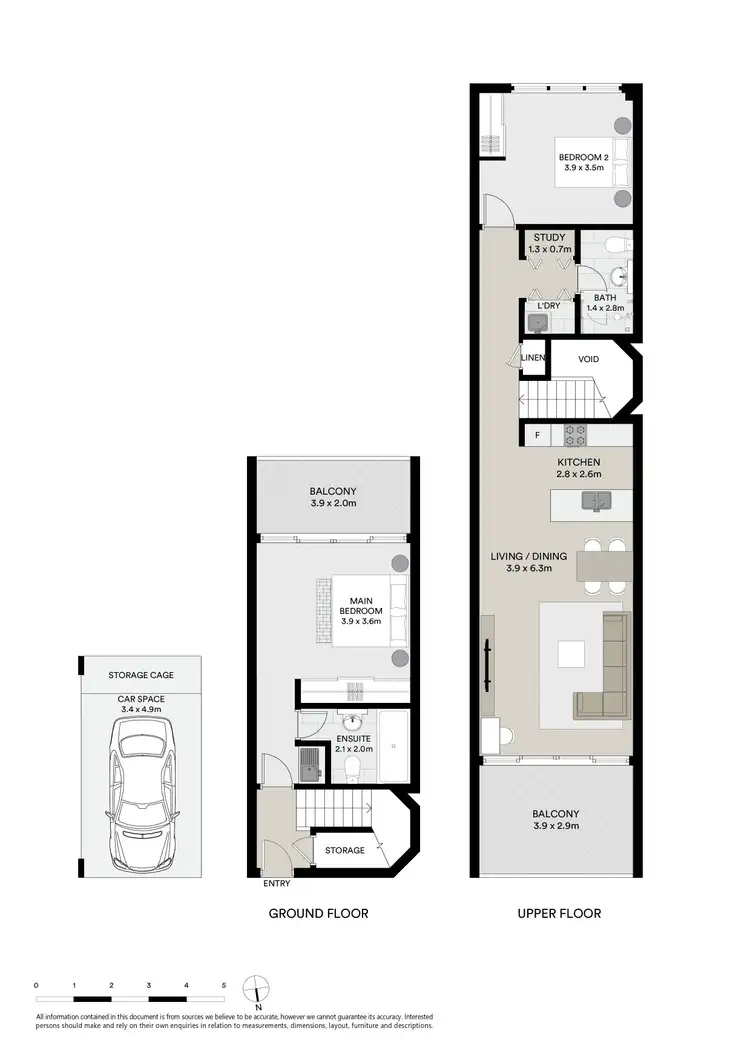 Floorplan of Homely apartment listing, 406/1 Hirst Street, Arncliffe NSW 2205