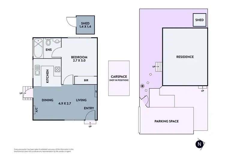 Floorplan of Homely apartment listing, 9/2 Dundas Street, Thornbury VIC 3071