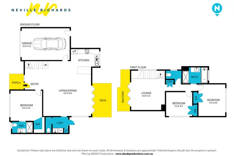 Floorplan of Homely house listing, 12 Fairfax Street, Portarlington VIC 3223