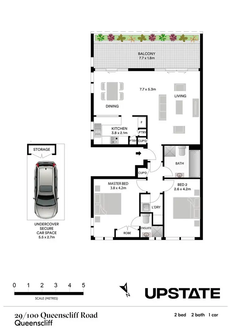 Floorplan of Homely apartment listing, 29/100 Queenscliff Road, Queenscliff NSW 2096