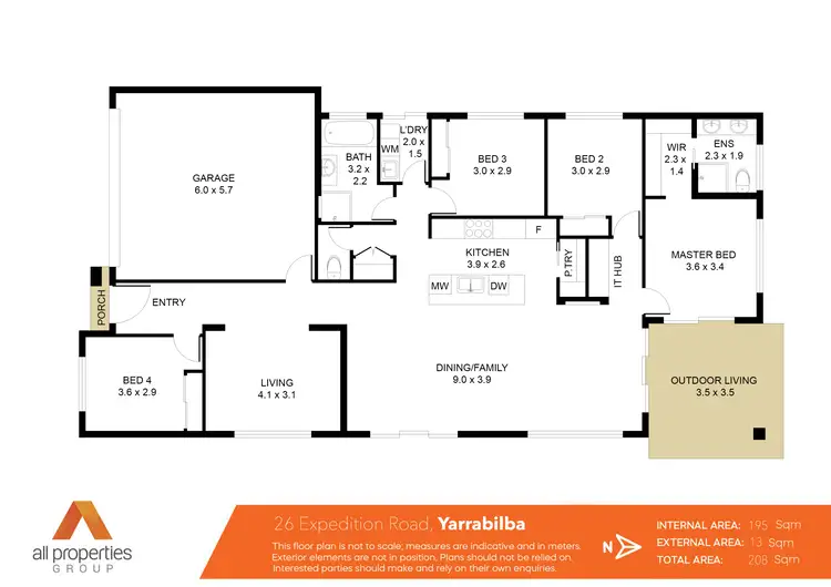 Floorplan of Homely house listing, 26 Expedition Road, Yarrabilba QLD 4207