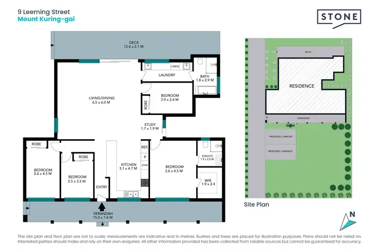 Floorplan of Homely house listing, 9 Leeming Street, Mount Kuring-Gai NSW 2080