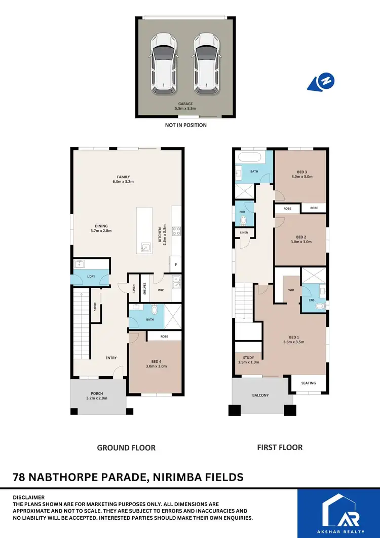 Floorplan of Homely house listing, 78 Nabthorpe Parade, Schofields NSW 2762
