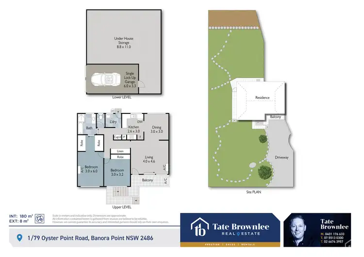 Floorplan of Homely unit listing, 1/79 Oyster Point Road, Banora Point NSW 2486
