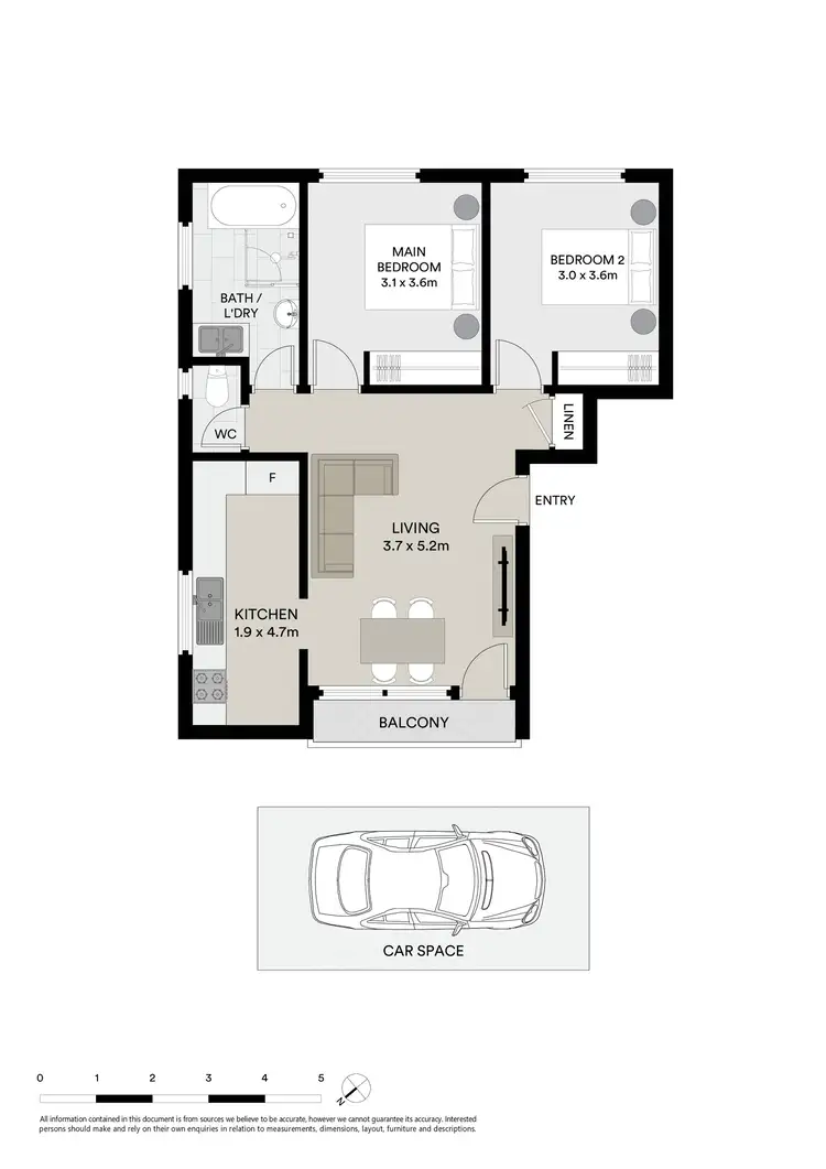 Floorplan of Homely apartment listing, 4/10 Broadway, Punchbowl NSW 2196