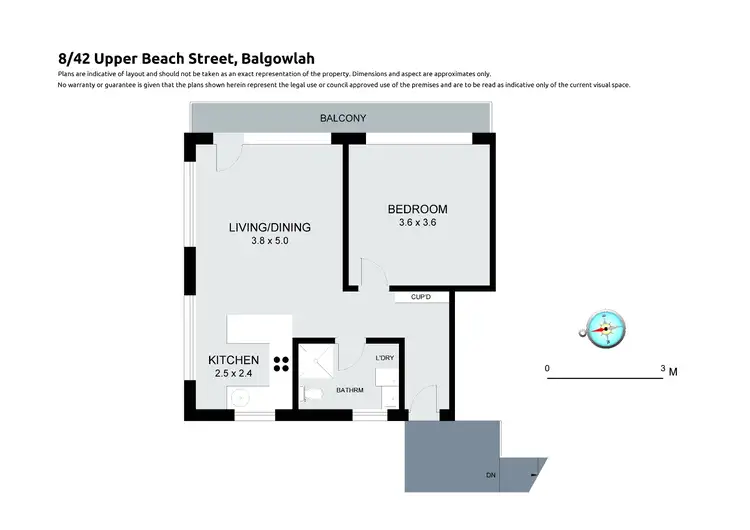 Floorplan of Homely unit listing, 8/42 Upper Beach Street, Balgowlah NSW 2093