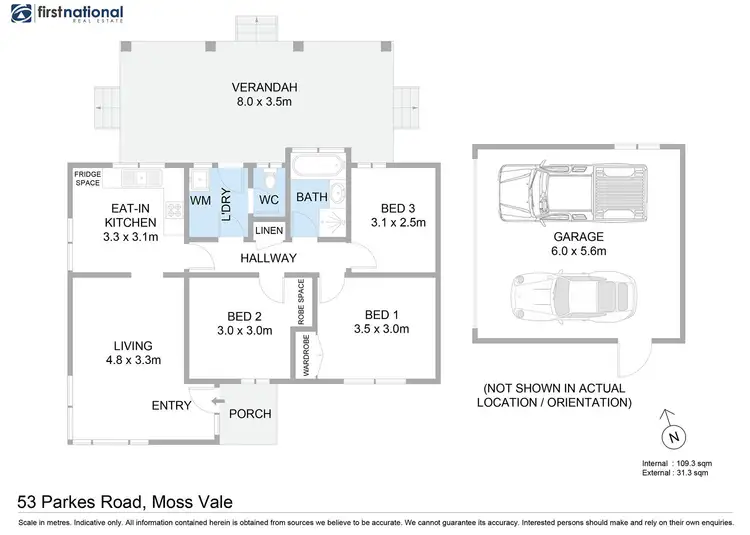 Floorplan of Homely house listing, 53 Parkes Road, Moss Vale NSW 2577