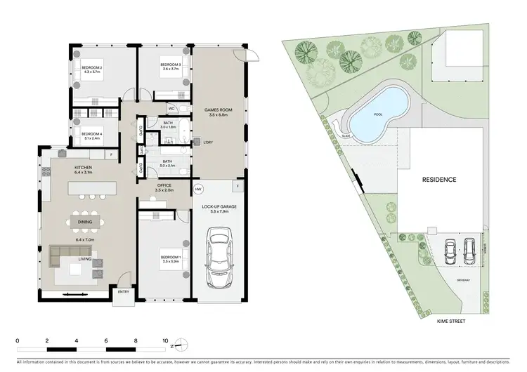 Floorplan of Homely house listing, 313 Kime Street, Koongal QLD 4701