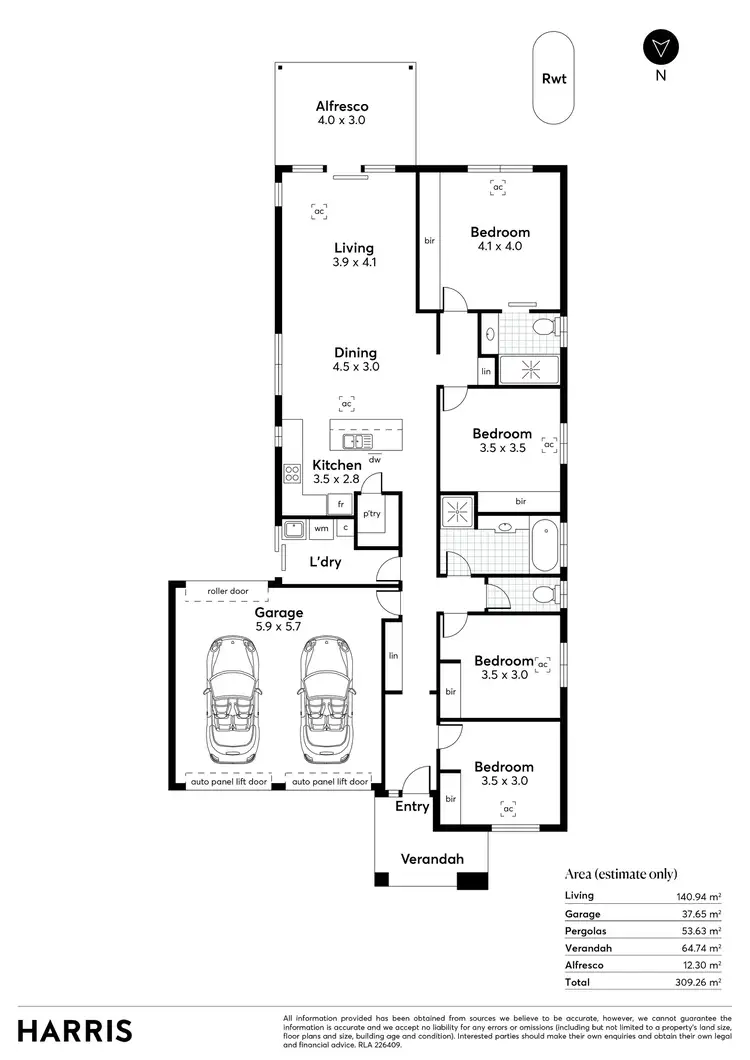 Floorplan of Homely house listing, 37 Red Gum Crescent, Mount Barker SA 5251