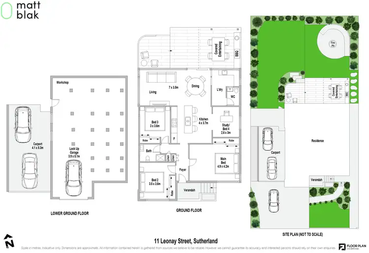 Floorplan of Homely house listing, 11 Leonay Street, Sutherland NSW 2232