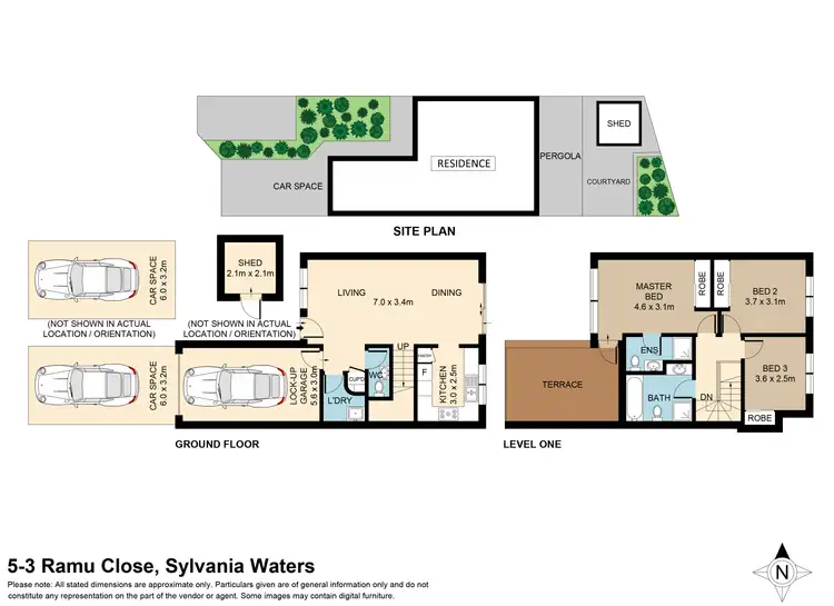 Floorplan of Homely townhouse listing, 5/3 Ramu Close, Sylvania Waters NSW 2224