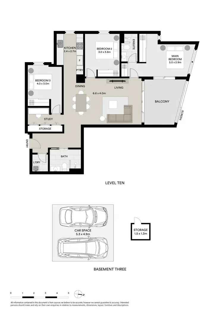 Floorplan of Homely apartment listing, 1001/12 Stanley Street, Kogarah NSW 2217