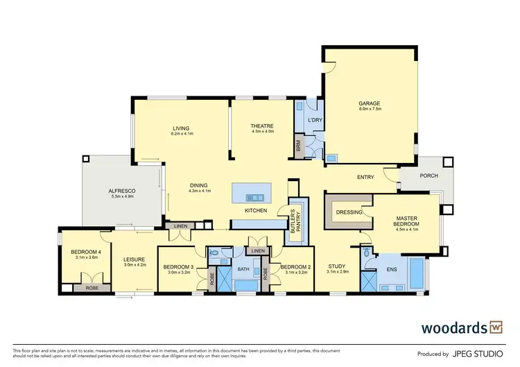 Floorplan of Homely house listing, 6 Leafy Retreat, Gisborne VIC 3437