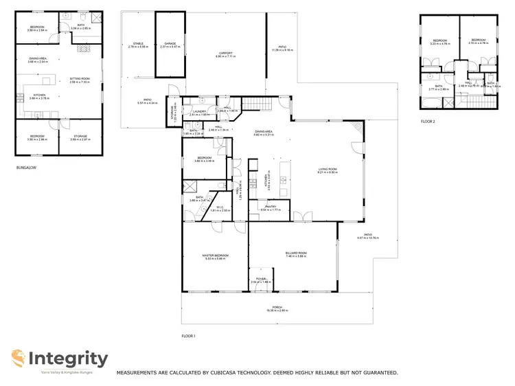 Floorplan of Homely house listing, 180 Brigadoon Road, Highlands VIC 3660