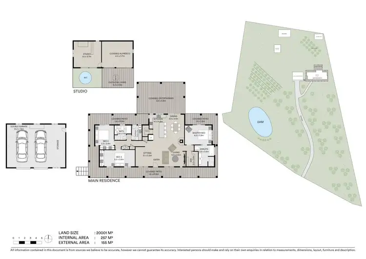 Floorplan of Homely rural property listing, 861 Dulguigan Road, North Tumbulgum NSW 2490