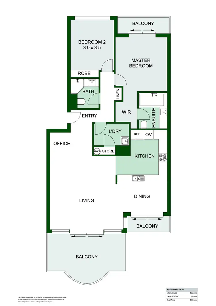 Floorplan of Homely apartment listing, 7/8-14 Munro Terrace, Mooroobool QLD 4870