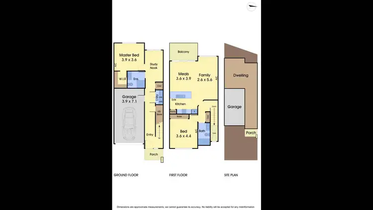 Floorplan of Homely townhouse listing, 2/40 Meadow Wood Walk, Narre Warren VIC 3805
