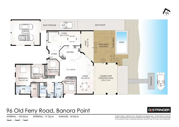 Floorplan of Homely house listing, 96 Old Ferry Road, Banora Point NSW 2486