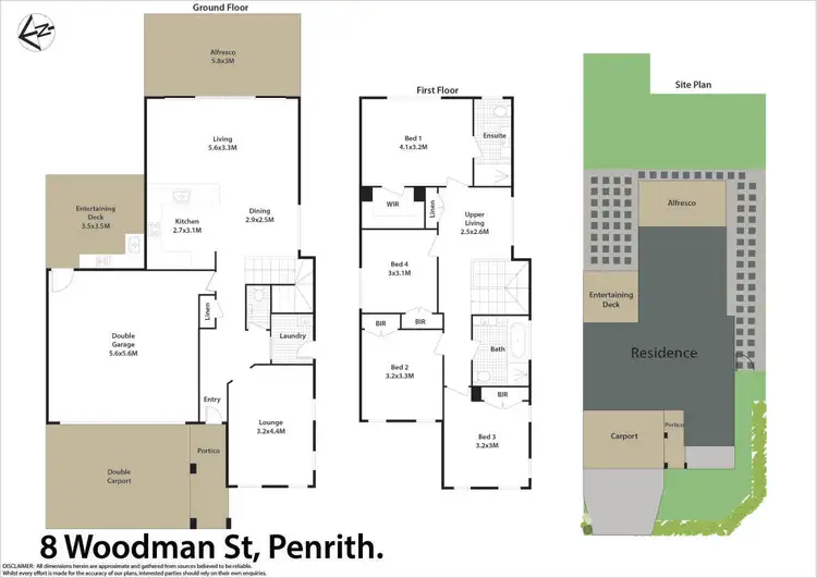 Floorplan of Homely house listing, 8 Woodman Street, Penrith NSW 2750