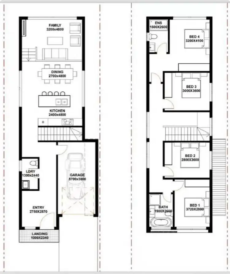 Floorplan of Homely house listing, TBA Albert Parade, Rooty Hill NSW 2766