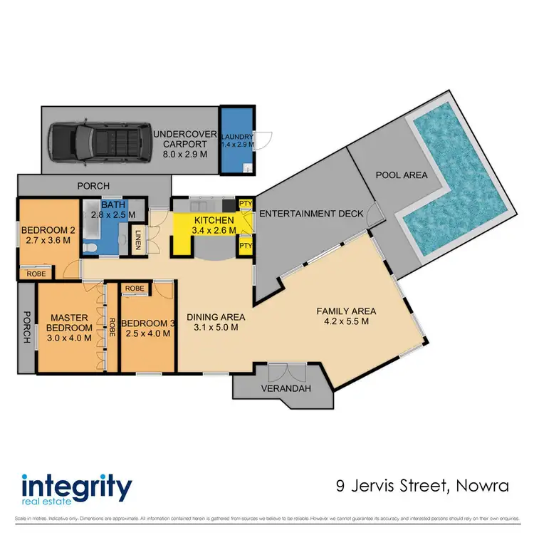 Floorplan of Homely house listing, 9 Jervis Street, Nowra NSW 2541