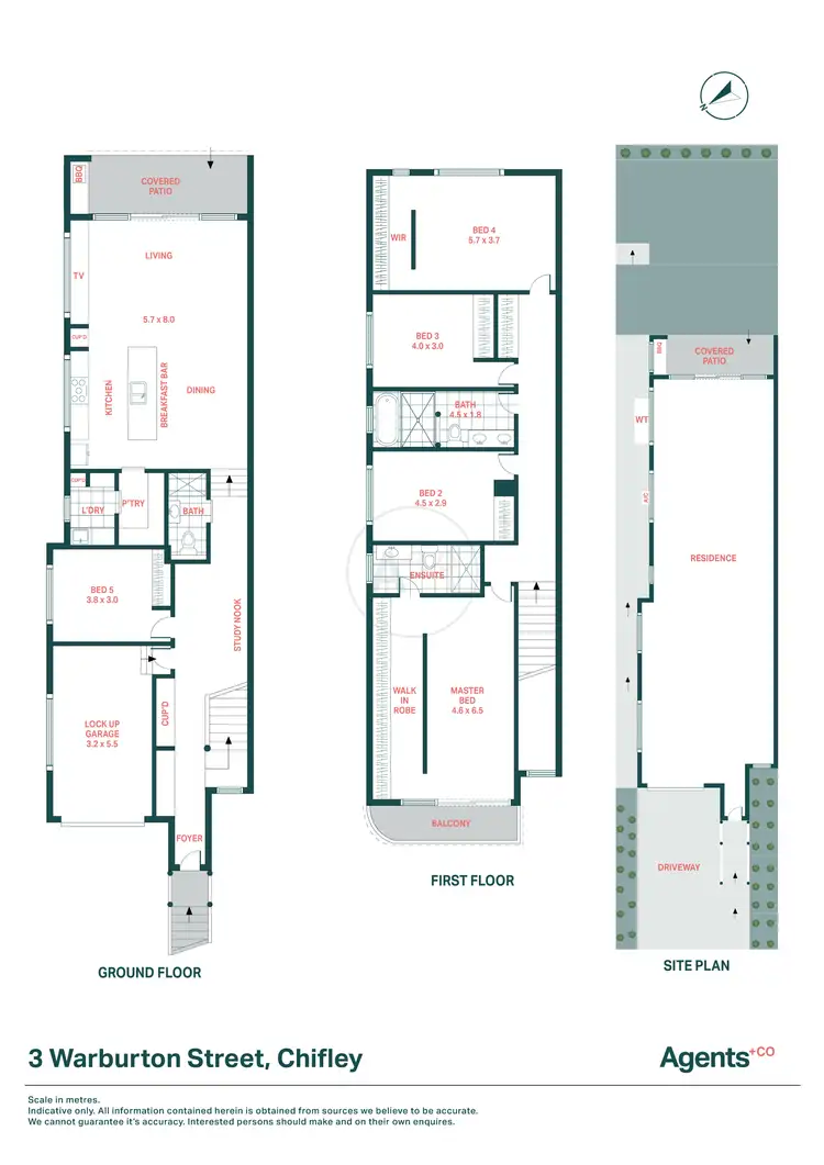 Floorplan of Homely house listing, 3 Warburton Street, Chifley NSW 2036