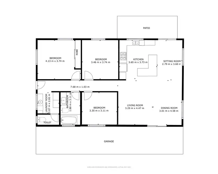 Floorplan of Homely house listing, 92 Reed Road, Trinity Park QLD 4879