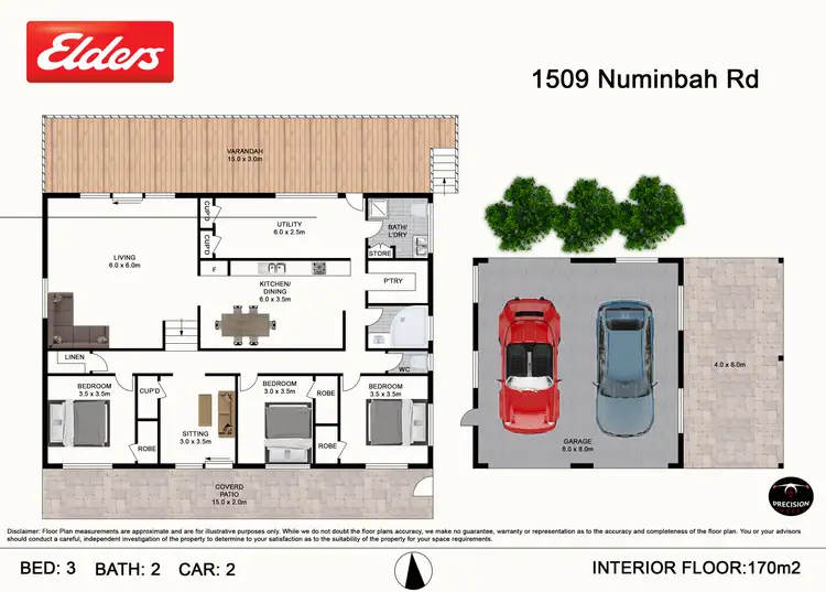 Floorplan of Homely house listing, 1509 Numinbah Road, Chillingham NSW 2484
