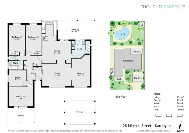 Floorplan of Homely house listing, 26 Mitchell Street, Karrinyup WA 6018