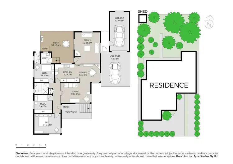 Floorplan of Homely house listing, 6 Nerang Close, West Pennant Hills NSW 2125