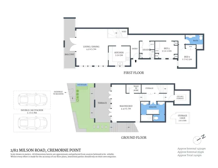Floorplan of Homely apartment listing, 2/82 Milson Road, Cremorne Point NSW 2090