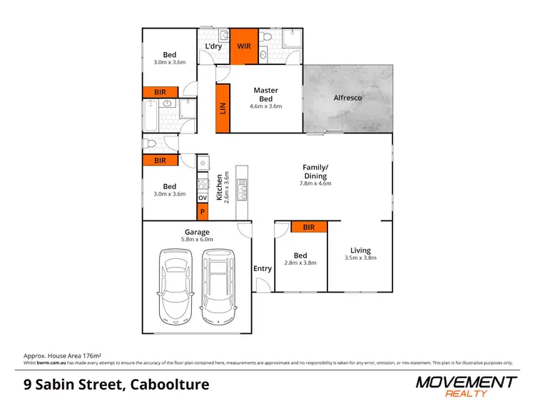 Floorplan of Homely house listing, 9 Sabin Street, Caboolture QLD 4510