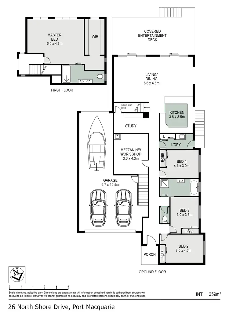 Floorplan of Homely house listing, 26 North Shore Drive, North Shore NSW 2444