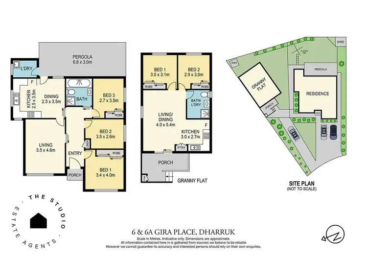 Floorplan of Homely house listing, 6 & 6a Gira Place, Dharruk NSW 2770