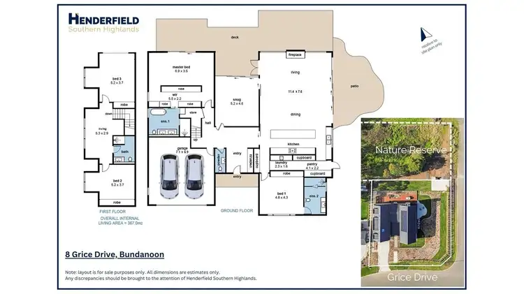 Floorplan of Homely house listing, 8 Grice Drive, Bundanoon NSW 2578