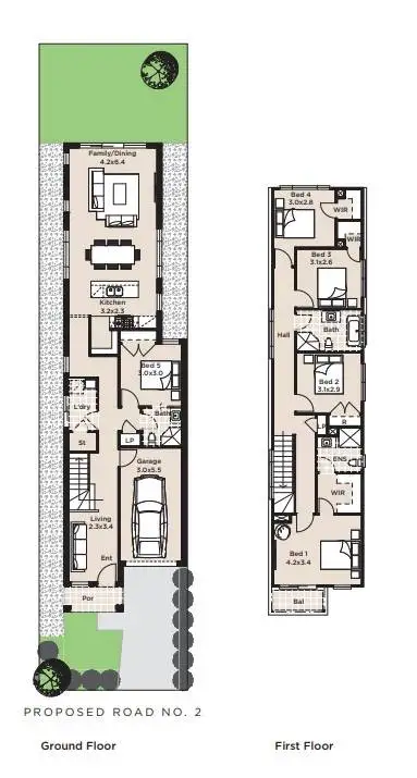 Floorplan of Homely house listing, Lot 218. Ingleburn Road, Leppington NSW 2179