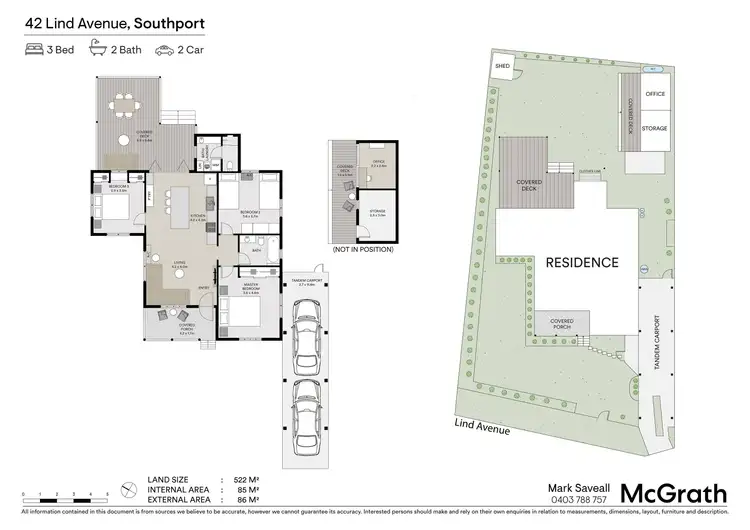 Floorplan of Homely house listing, 42 Lind Avenue, Southport QLD 4215
