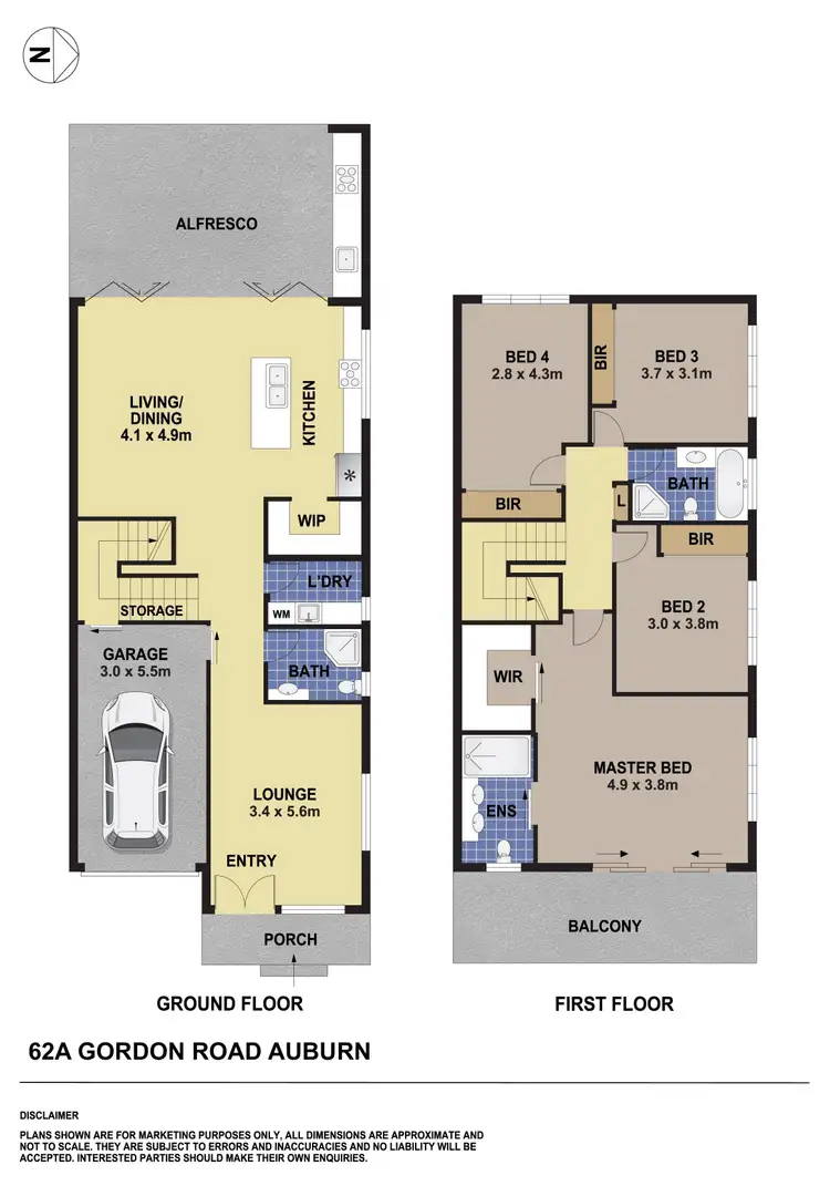Floorplan of Homely house listing, 62A Gordon Road, Auburn NSW 2144