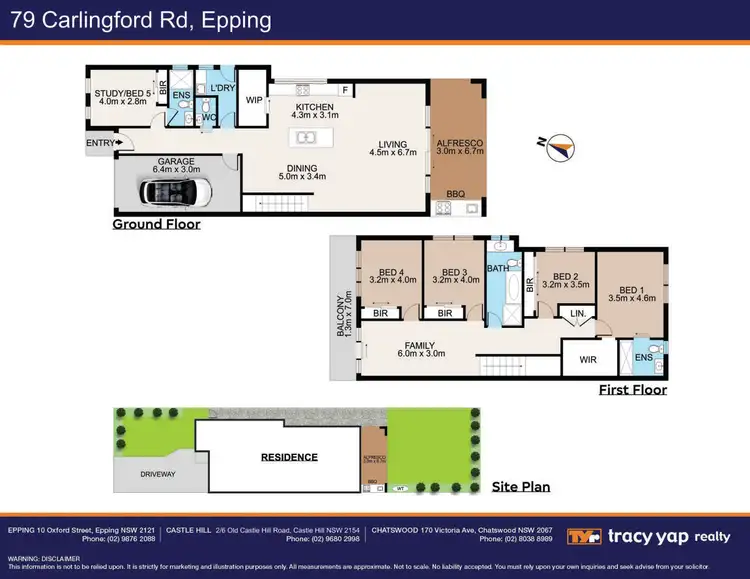 Floorplan of Homely house listing, 79 Carlingford Road, Epping NSW 2121