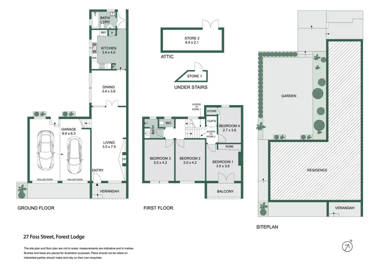 Floorplan of Homely house listing, 27 Foss Street, Forest Lodge NSW 2037